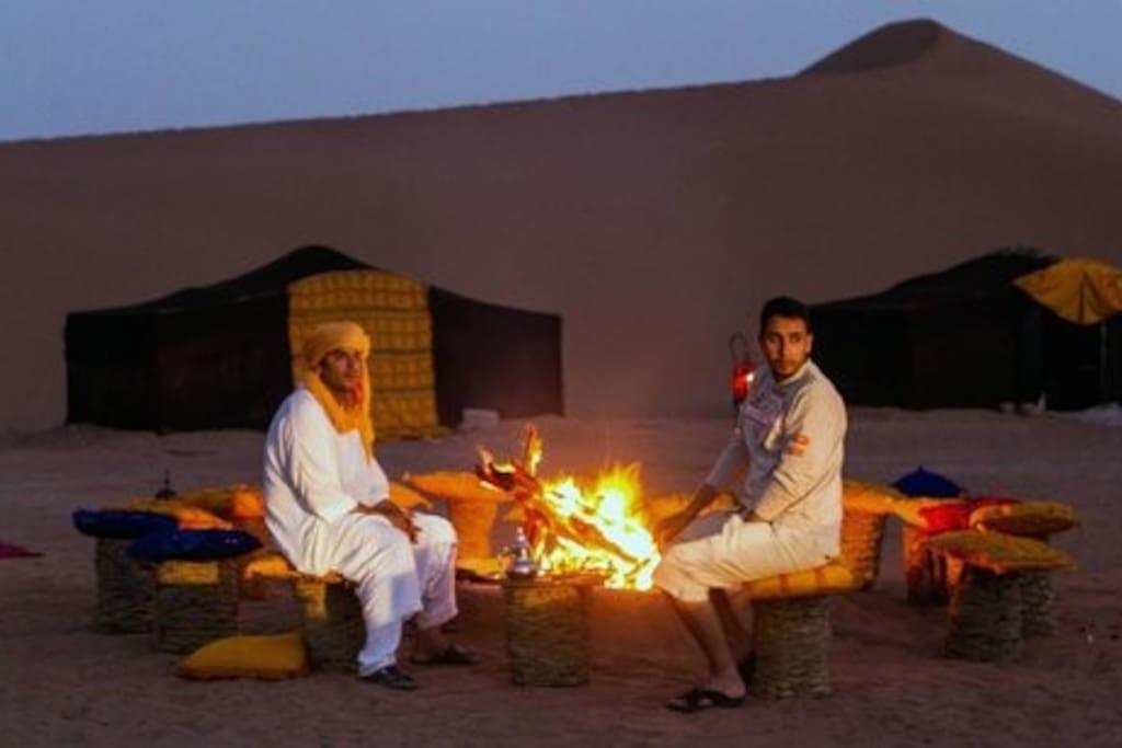 Camp Sahara Holidays M'Hamid El Ghizlane Exterior foto